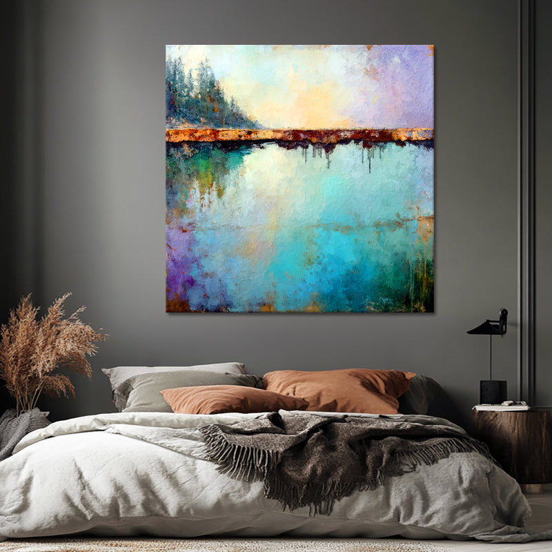 Landschaft in Licht und Linie