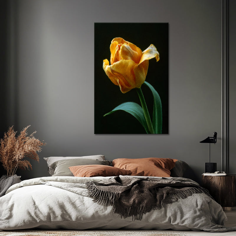 Gelbe Tulpe