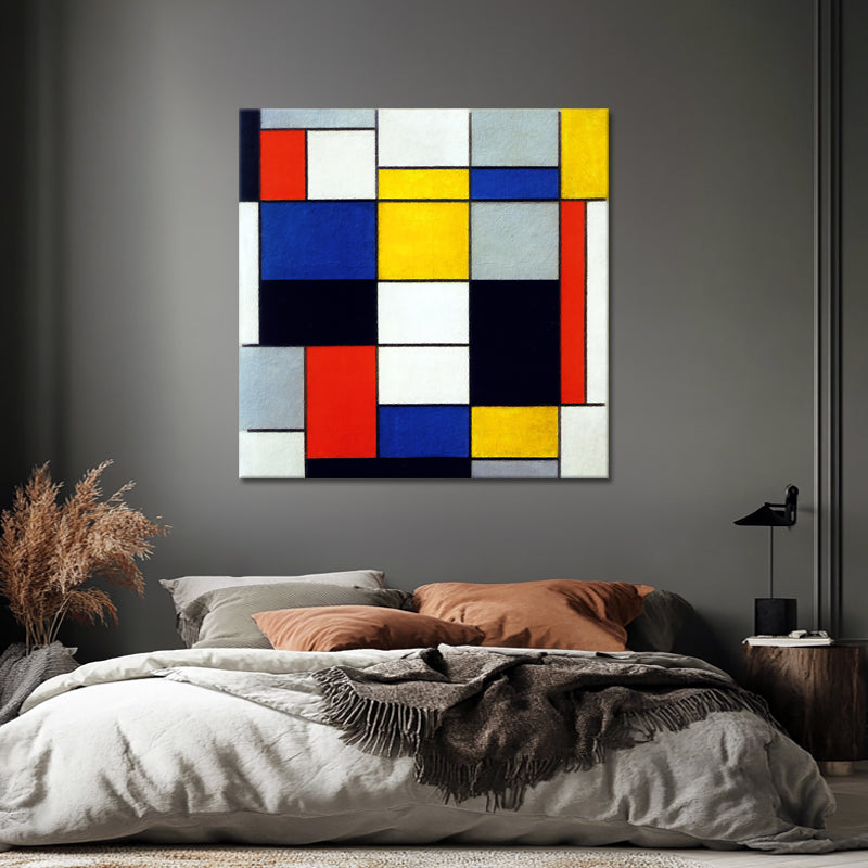 die 7 Farbkontraste II - Piet Mondriaan