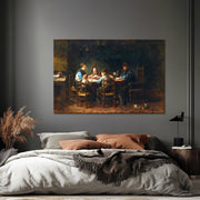 Bauernfamilie bei Tisch - Jozef Israëls