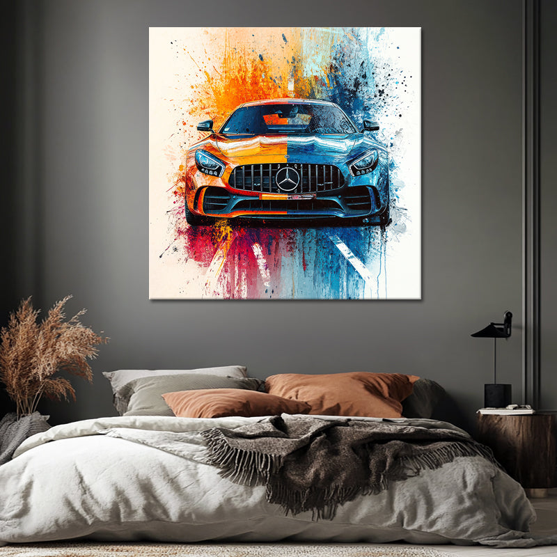 Mercedes-AMG GT Gemälde