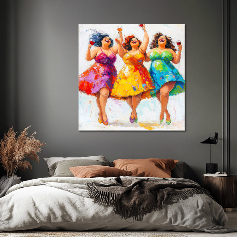 Dicke-Damen-Trio