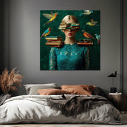 Surreales Frauenporträt