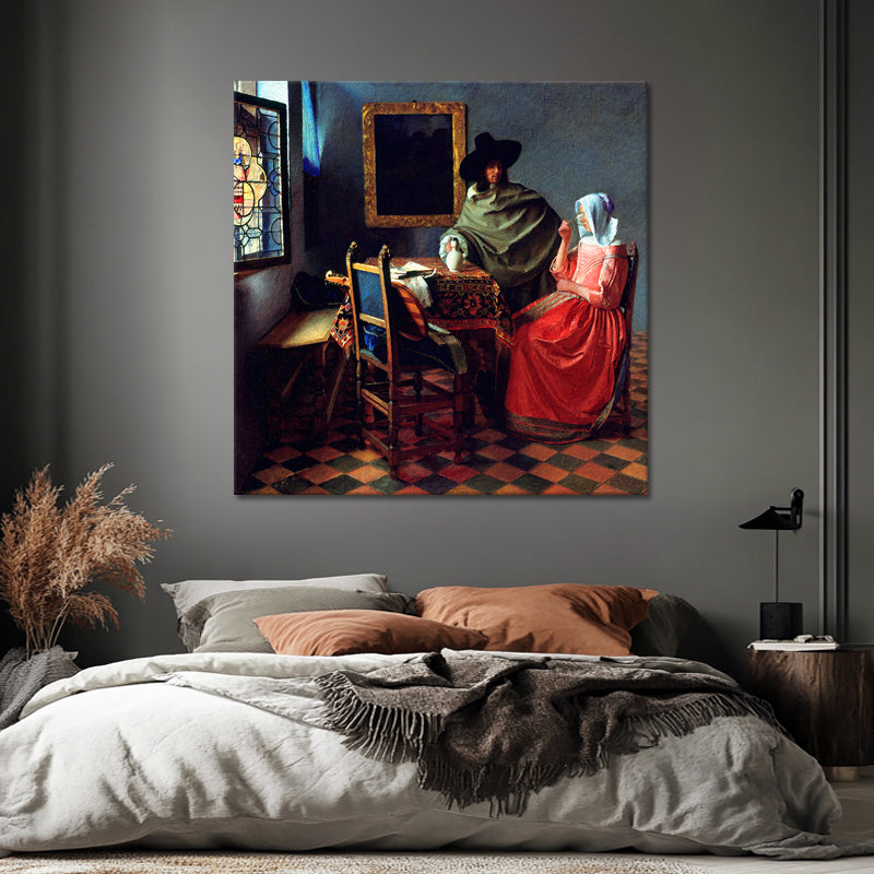 Das Weinglas - Johannes Vermeer