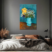 Vase mit Flieder, Margeriten und Anemonen - Van Gogh