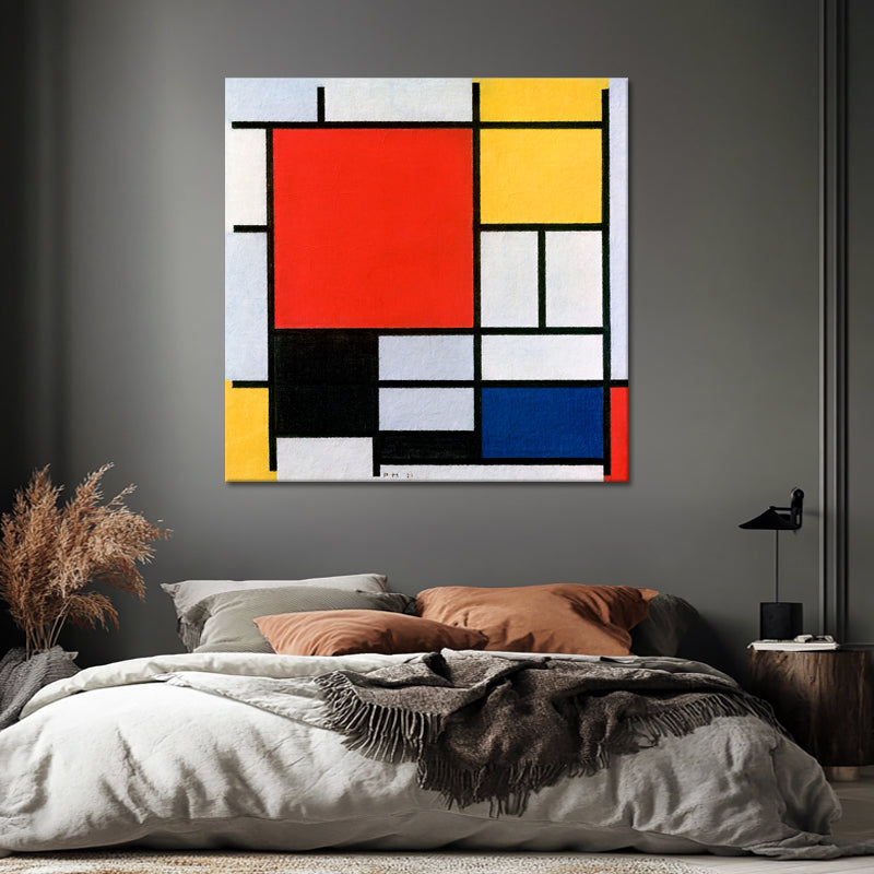 die 7 Farbkontraste - Piet Mondrian