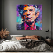 Keith Richards Kunstporträt