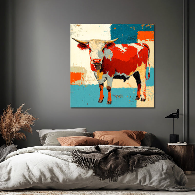 Stier in Bewegung