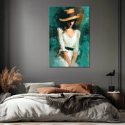 Frau mit Hut – Modern