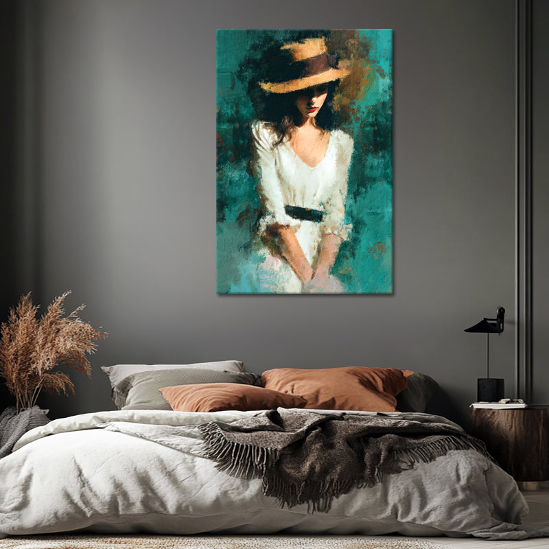 Frau mit Hut – Modern