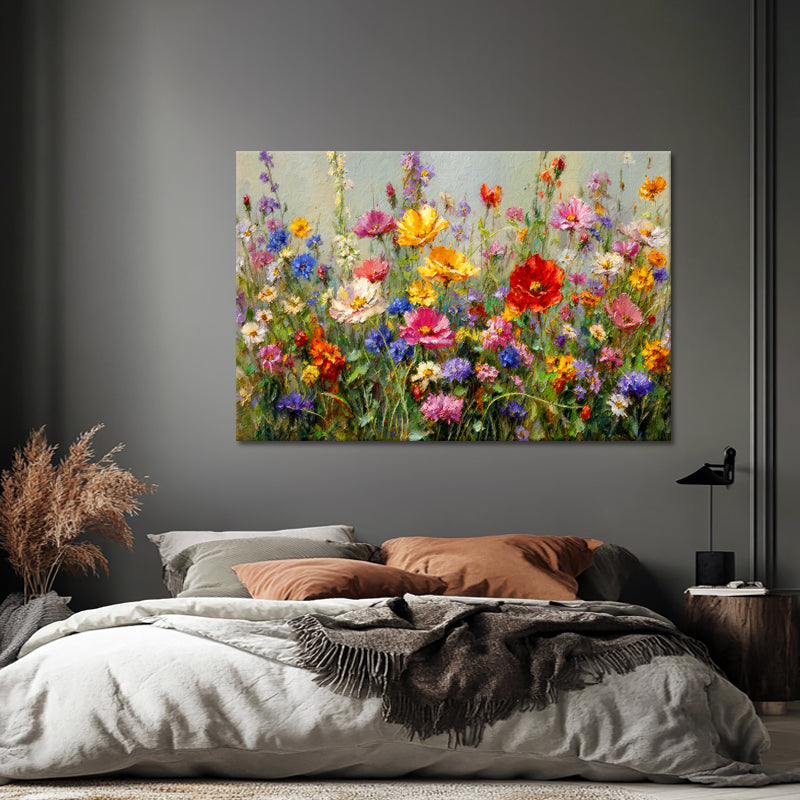 Wildblumenwiese Gemälde II