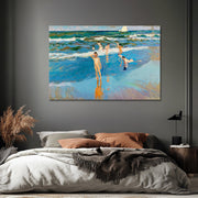 Kinder am Meer, Strand von Valencia – Joaquín Sorolla