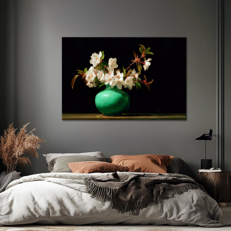 Apfelblüten in einer Vase