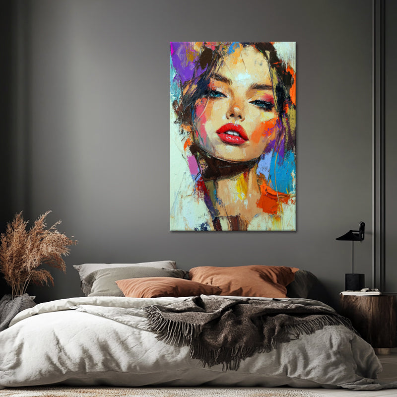 Moderne Kunst Frau