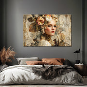 Elegante Frau Romantisch