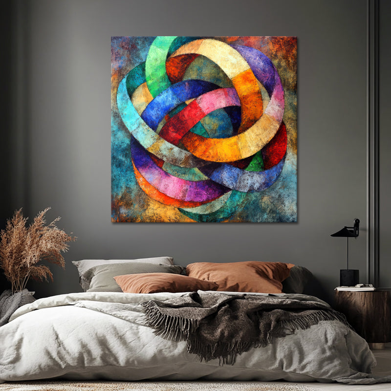 Abstrakte bunte Formen I