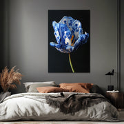 Tulpe im Delfter-Blau-Stil
