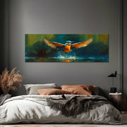 Eisvogel-Kunstgemälde