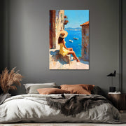 Frau am Meer II