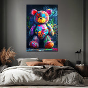 Teddybär-Kunstgemälde