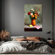 Vase mit Blumen – Stillleben