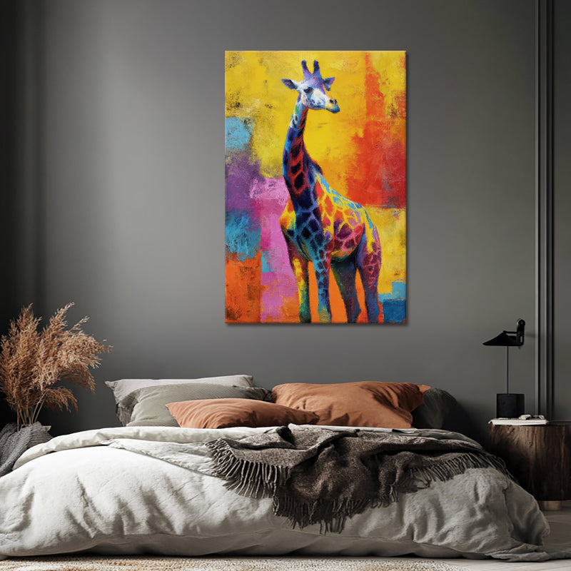 bunte Giraffe