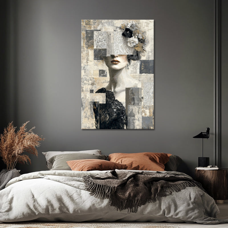 Mixed-Media-Porträt
