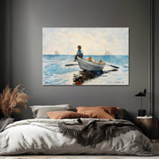 Jungen im Dory-Boot – Winslow Homer