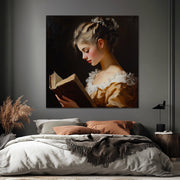 Mädchen, das ein Buch liest I