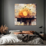 Sonnenuntergang abstrakt