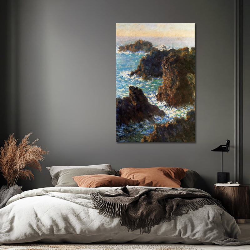 Die Felsen von Belle-Île - Monet