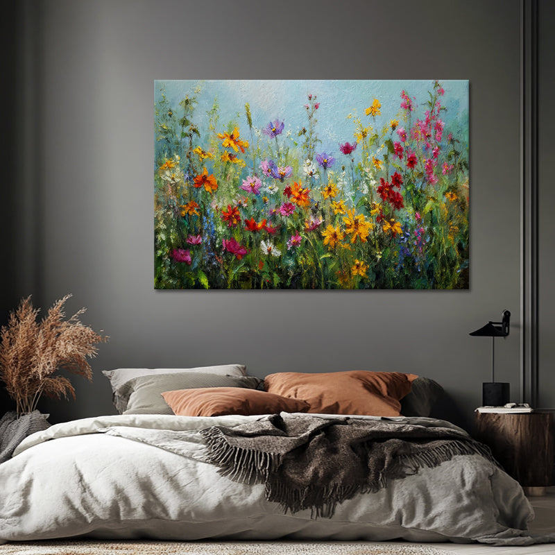 Wildblumenwiese-Kunstwerk