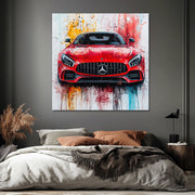 Roter Mercedes-AMG GT II