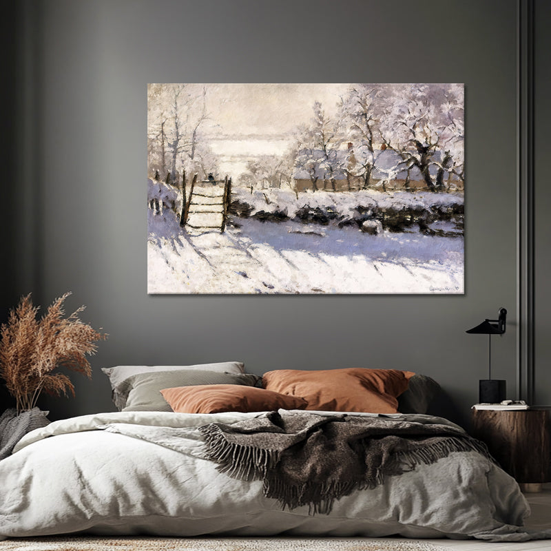 Die Elster - Claude Monet