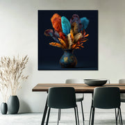 Federn in der Vase