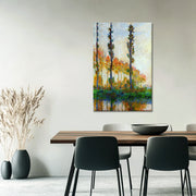 Drei Bäume im Herbst - Monet