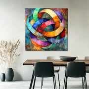 Abstrakte bunte Formen I