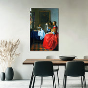 Dame und zwei Herren - Johannes Vermeer