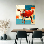 Stier in Bewegung