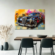 Gemälde Mercedes Oldtimer II
