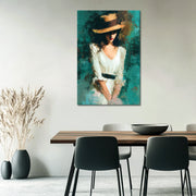 Frau mit Hut – Modern