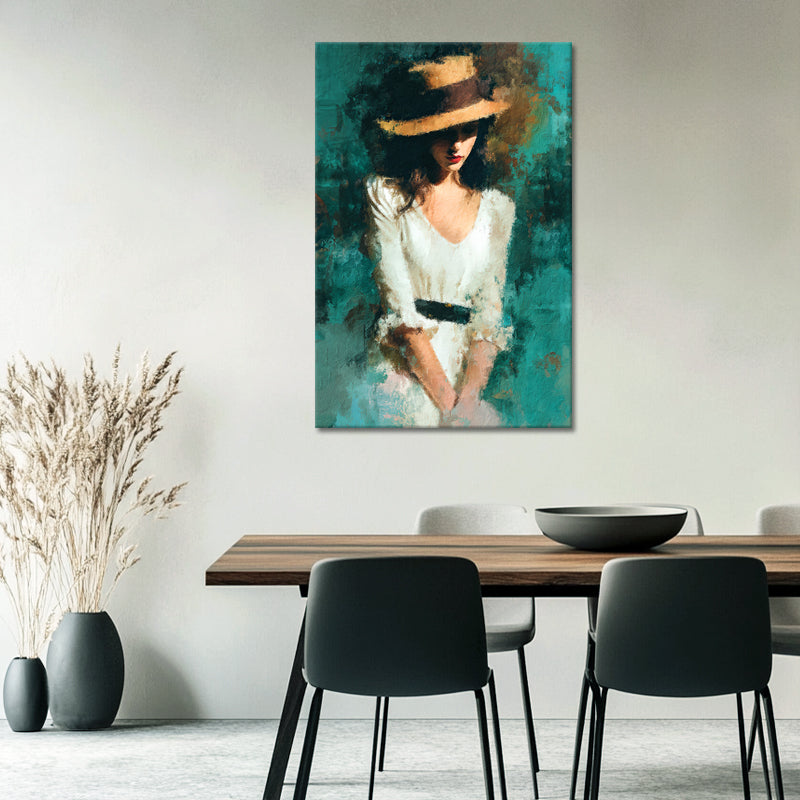Frau mit Hut – Modern