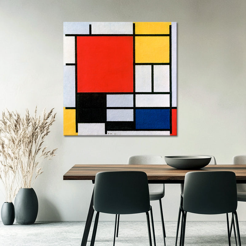 die 7 Farbkontraste - Piet Mondrian