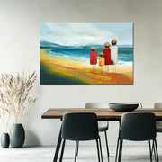 Familie am Strand