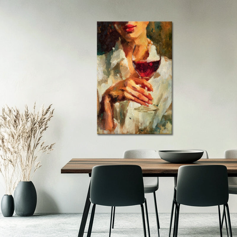 Weibliche Weinwelt