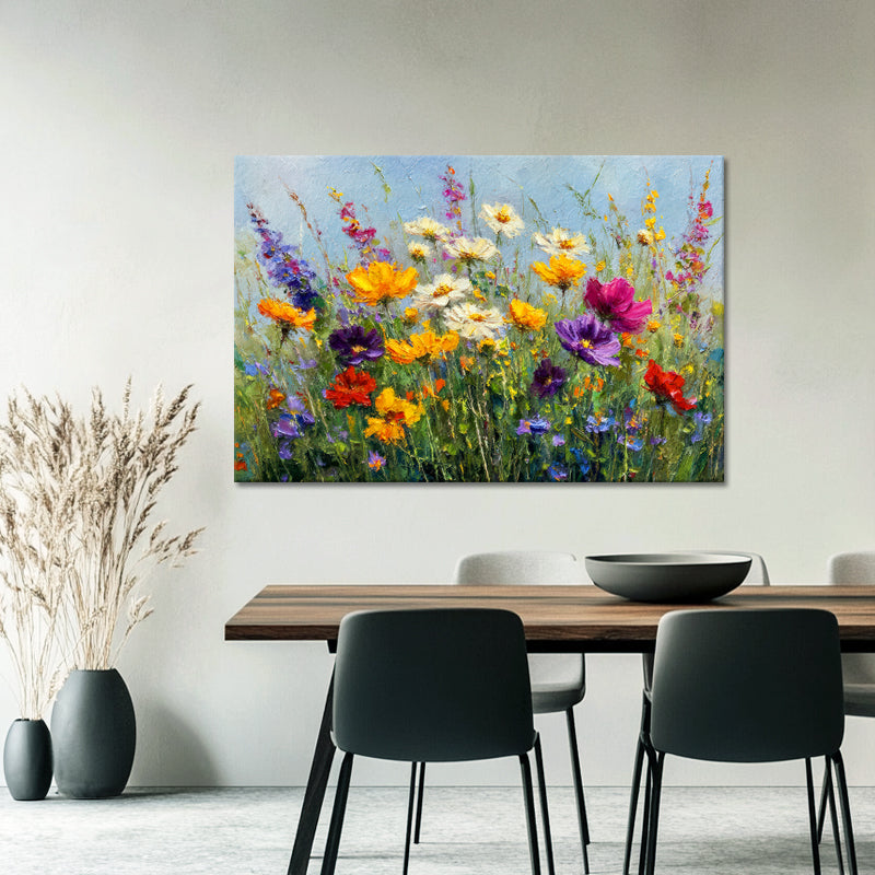 Wilde Blumen in Farbe