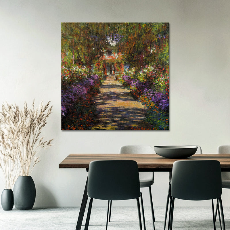 Weg im Garten des Künstlers in Giverny – Monet