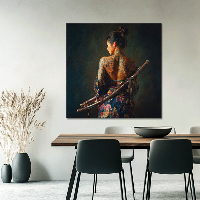Samurai-Frau