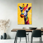 Giraffe in Farbe