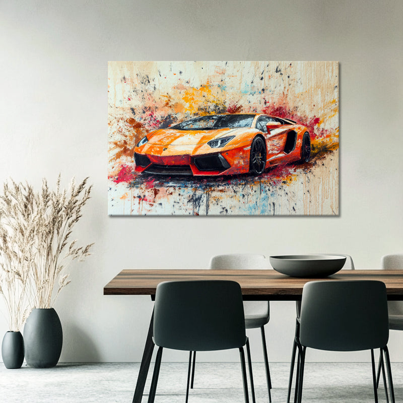 Lamborghini Aventador Kunst
